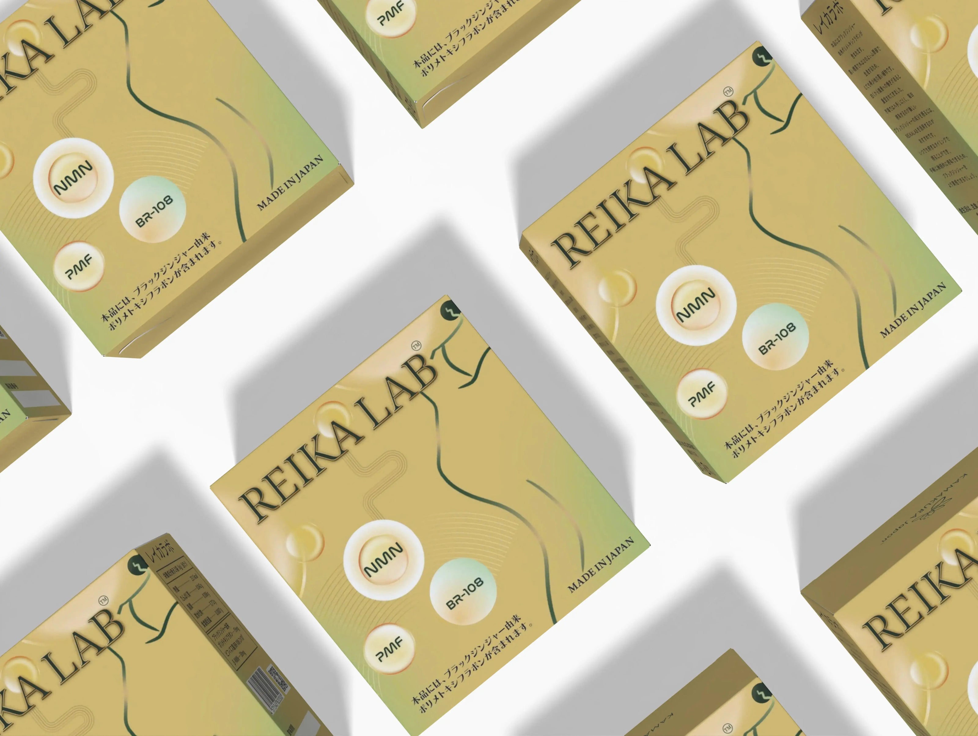 REIKA LAB Weight Balance Support – Black Ginger Extract Sachets (2 Sticks Daily) | Made in Japan TokyoSupplements.jp